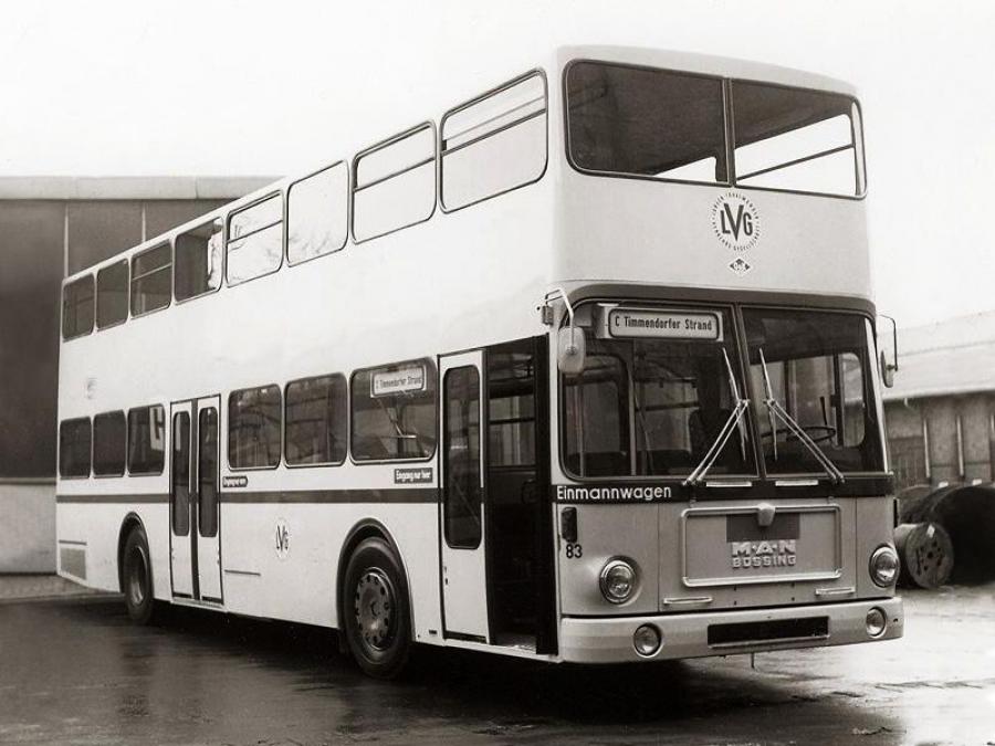  MAN-Bussing SD200 1973 года  (фото 1 из 2)